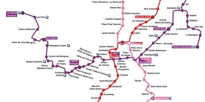 Bordo metro žemėlapis